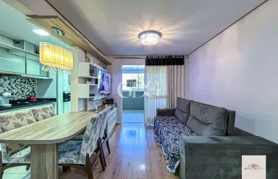 Apartamento totalmente mobiliado à venda no bairro pio x, em caxias do sul-rs.