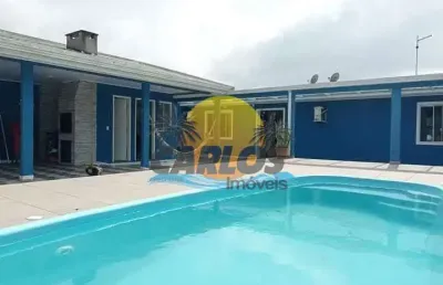 Casa com 3 quartos à venda na avenida beira mar, 428, balneário gaivotas, matinhos por r$ 410.000