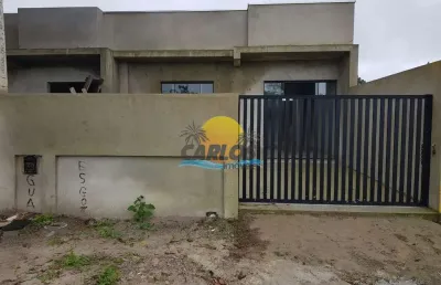 Casa com 2 quartos à venda na rua das palmeiras, 351, balneário gaivotas, matinhos por r$ 190.000