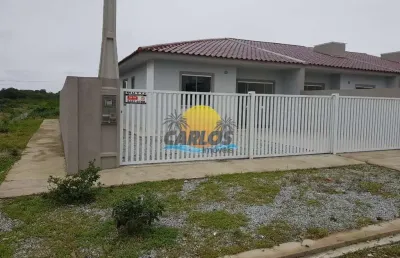 Casa com 3 quartos à venda na rua josé joaquim tavares, 519, carmery, pontal do paraná por r$ 344.000