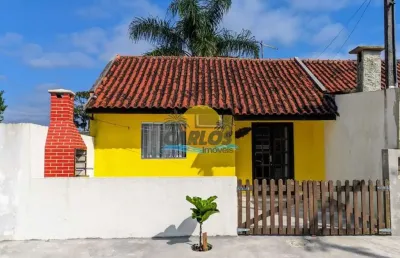 Casa com 2 quartos à venda na paraguaçu, 89, balneário gaivotas, matinhos por r$ 250.000