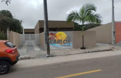 Casa com 2 quartos à venda na rua são francisco, 754, shangri-lá, pontal do paraná por r$ 220.000