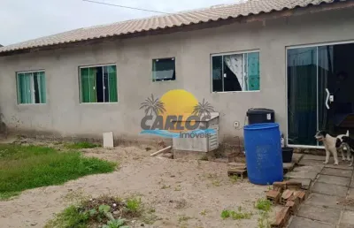 Casa com 2 quartos à venda na rua josé mauricio, 3, curraes, matinhos por r$ 220.000