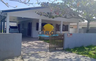 Casa com 3 quartos à venda na rua santa rosa, 151, balneário gaivotas, matinhos por r$ 450.000