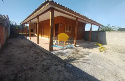 Casa com 3 quartos à venda na av canal, 311, balneário ipacaraí, matinhos por r$ 500.000