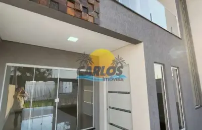 Casa com 3 quartos à venda na rua matinhos, 407, canoas, pontal do paraná por r$ 590.000