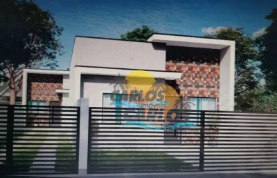 Casa com 3 quartos à venda na lapaz, 100, balneário gaivotas, matinhos por r$ 300.000