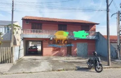 Casa com 8 quartos à venda na rua espanha, 219, costa azul, matinhos por r$ 480.000