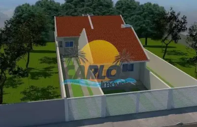 Casa com 2 quartos à venda na avenida beira mar, 171, balneário guaciara, matinhos por r$ 220.000