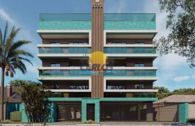 Apartamento com 2 quartos à venda na rua valdir müller, 386, caiobá, matinhos por r$ 719.000
