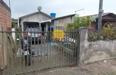 Casa com 2 quartos à venda na idalicio a. da costa, 425, balneário guaciara, matinhos por r$ 118.000