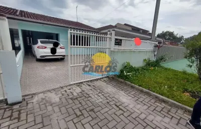 Casa com 2 quartos à venda na rua alceu ferreira, 277, balneário gaivotas, matinhos por r$ 480.000
