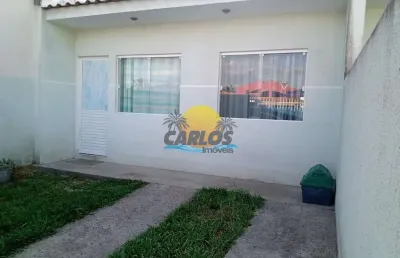 Casa com 2 quartos à venda na werner guilherme a gaedek, 121, mangue seco, matinhos por r$ 200.000
