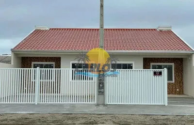Casa com 2 quartos à venda na rua paranavai, 205, shangri-lá, pontal do paraná por r$ 285.000