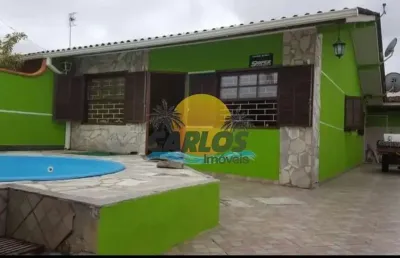 Casa com 3 quartos à venda na rua engenheiro ricardo beltrame, 464, monções, pontal do paraná por r$ 378.000