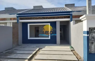 Casa com 2 quartos à venda na nei braga, 495, grajaú, pontal do paraná por r$ 280.000