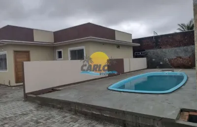 Casa em condomínio fechado com 2 quartos à venda na adventista, 323, jardim jacarandá, pontal do paraná por r$ 199.000
