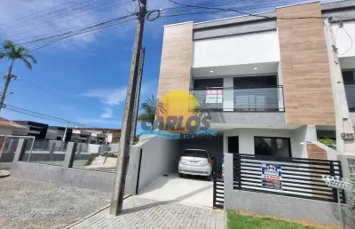 Casa com 3 quartos à venda na rua matinhos, 213, praia de leste, pontal do paraná por r$ 530.000