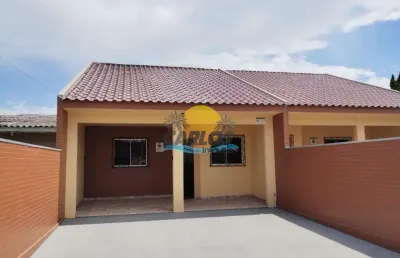 Casa com 2 quartos à venda na rua antônina, 6, praia de leste, pontal do paraná por r$ 450.000