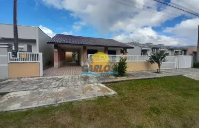Casa com 2 quartos à venda na rua noruega, 1051, canoas, pontal do paraná por r$ 300.000