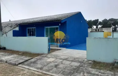 Casa com 2 quartos à venda na rua guaruja, 367, balneário iracema, matinhos por r$ 200.000