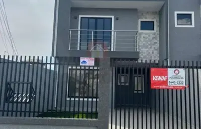 Sobrado para venda em araucária, estação, 3 dormitórios, 1 suíte, 2 banheiros