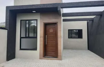 Casa para venda em araucária, capela velha, 3 dormitórios, 1 suíte, 2 banheiros, 2 vagas