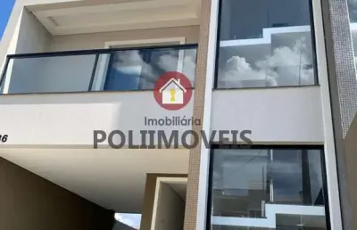 Triplex para venda em araucária, centro, 3 dormitórios, 1 suíte, 3 banheiros, 2 vagas