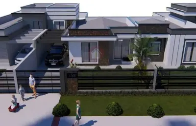Casa para venda em araucária, passaúna, 3 dormitórios, 1 suíte, 2 banheiros, 1 vaga