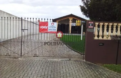 Casa para venda em araucária, fazenda velha, 3 dormitórios, 1 banheiro, 2 vagas