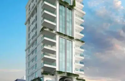 200m2/4 suites/quadra mar / finamente decorado/aceita permuta