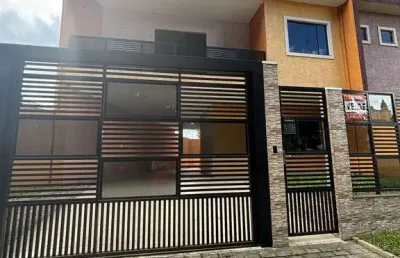 Triplex 3 quartos para locação anual no bairro centro em araucária