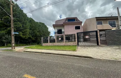 Triplex  3 quartos para locação anual no bairro centro em araucária