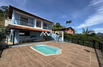 Casa em condomínio fechado com 2 quartos à venda no albuquerque, teresópolis , 150 m2 por r$ 750.000
