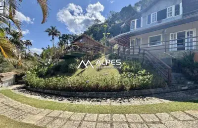 Casa em condomínio fechado com 4 quartos à venda no albuquerque, teresópolis , 300 m2 por r$ 1.480.000