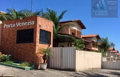 Casa duplex para venda possui 103 m², com 3 quartos em porto das dunas - aquiraz - ce