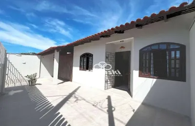 Casa com 2 dormitórios à venda, 89 m² por r$ 390.000,00 - brejatuba - guaratuba/pr
