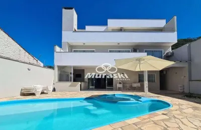 Casa com 8 dormitórios para alugar, 382 m² por diária - centro - guaratuba/pr