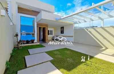 Casa com 3 dormitórios à venda, 117 m² por r$ 1.295.000,00 - brejatuba - guaratuba/pr