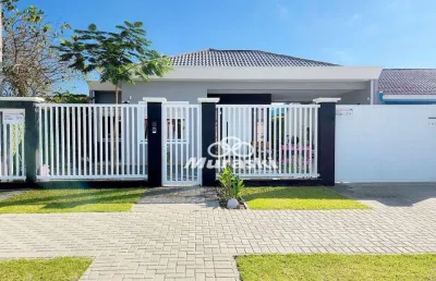 Casa com 2 dormitórios à venda, 140 m² por r$ 850.000,00 - piçarras - guaratuba/pr