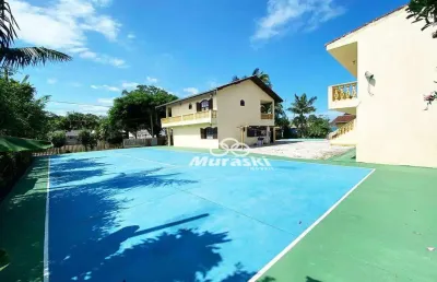 Sobrado com 6 dormitórios à venda, 374 m² por r$ 1.250.000,00 - nereidas 2 - guaratuba/pr