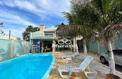Casa com 4 dormitórios à venda, 230 m² por r$ 780.000,00 - coroados - guaratuba/pr