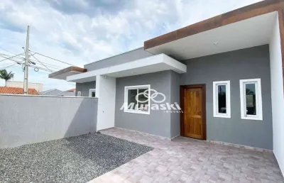 Casa com 2 dormitórios à venda, 62 m² por r$ 295.000,00 - piçarras - guaratuba/pr