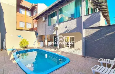 Sobrado com 7 dormitórios - venda por r$ 1.200.000,00 ou aluguel por r$ 1.500,00/dia - brejatuba - guaratuba/pr