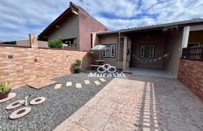 Casa com 3 dormitórios à venda, 102 m² por r$ 490.000,00 - eliana - guaratuba/pr