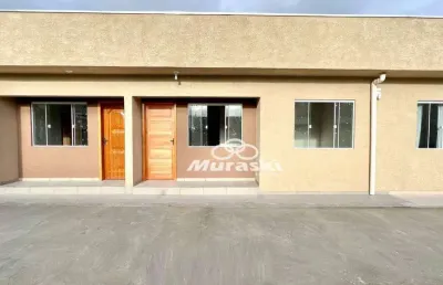 Casa com 2 dormitórios à venda, 47 m² por r$ 265.000,00 - brejatuba - guaratuba/pr