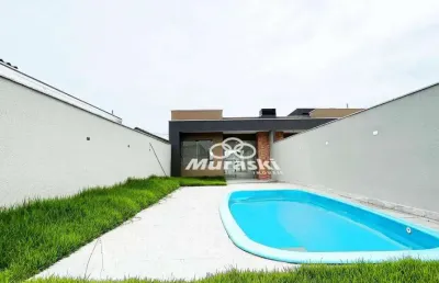 Casa com 2 dormitórios à venda, 65 m² por r$ 450.000,00 - eliana - guaratuba/pr