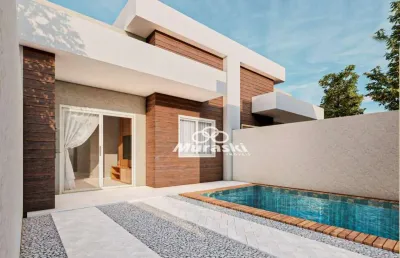 Casa com 3 dormitórios à venda, 92 m² por r$ 475.000,00 - eliana - guaratuba/pr