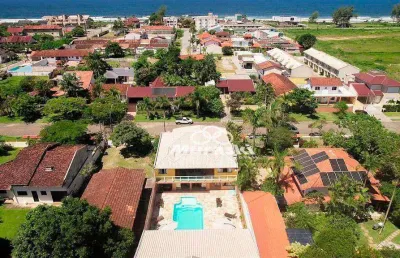 Casa com 5 dormitórios à venda, 381 m² por r$ 1.950.000,00 - brejatuba - guaratuba/pr