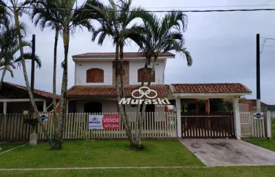Sobrado com 4 dormitórios à venda, 195 m² por r$ 720.000,00 - coroados - guaratuba/pr